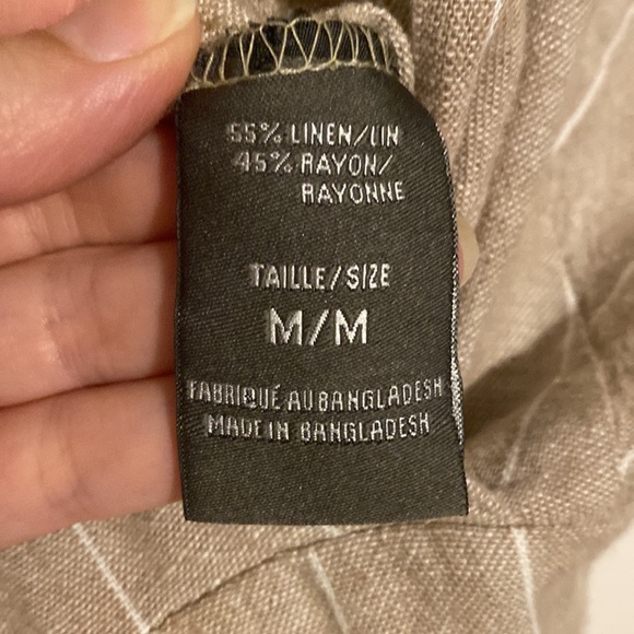 Suzy Shier Linen Jumpsuit - Picture 6 of 10